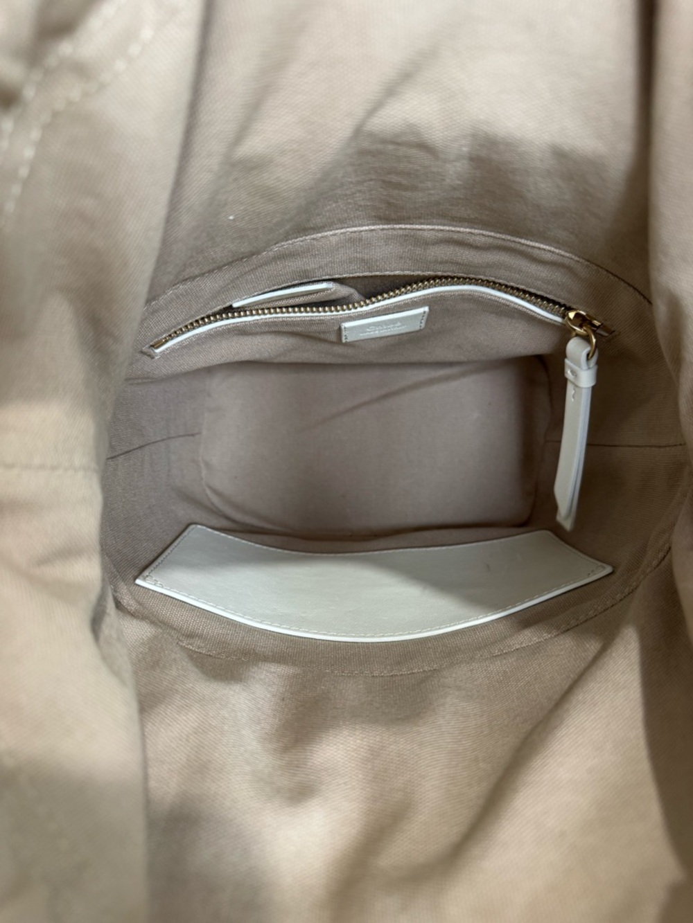 Chloe Ivory Leather Roy crossbody shoulder Bag - Picture 11 of 13